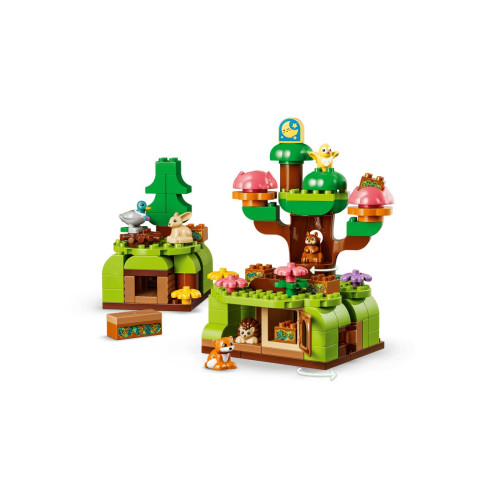 Конструктор LEGO DUPLO Town Ліс відкриттів із дикими тваринами