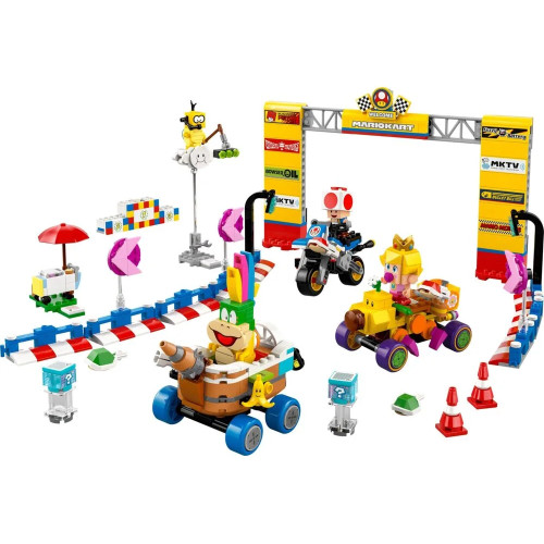 Конструктор LEGO Super Mario Mario Kart – Baby Peach & Grand Prix. Набір