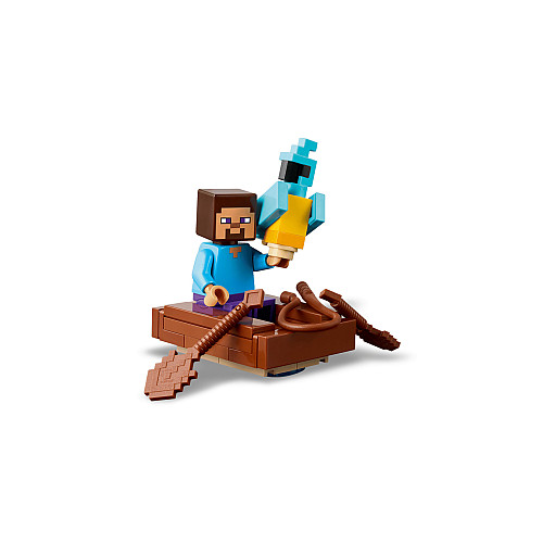 Конструктор LEGO Minecraft Будинок з вибухівки в джунглях