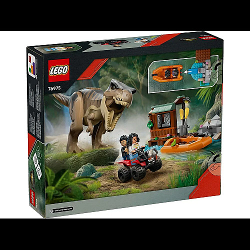 Конструктор LEGO Jurassic World  Втеча річкою від тиранозавра