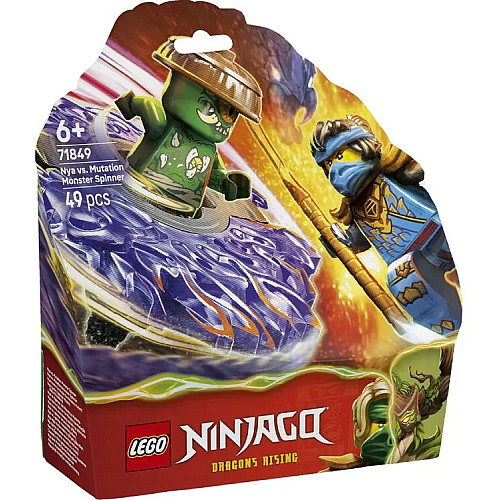 Конструктор LEGO Ninjago Ния против спинера монстра-мутанта