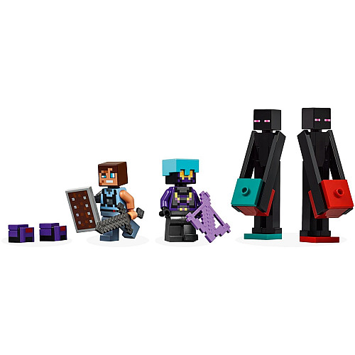 Конструктор LEGO Minecraft  Вежа Ендермена