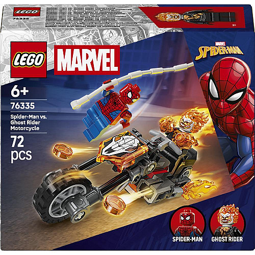 Конструктор LEGO Super Heroes Человек-паук vs. Призрачный всадник на мотоцикле