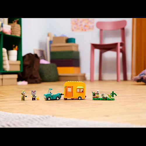 Конструктор LEGO Animal Crossing Садова крамниця і караван, що належать Leif