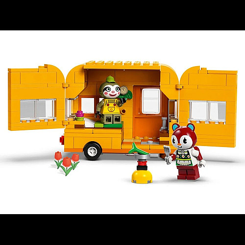 Конструктор LEGO Animal Crossing Садова крамниця і караван, що належать Leif