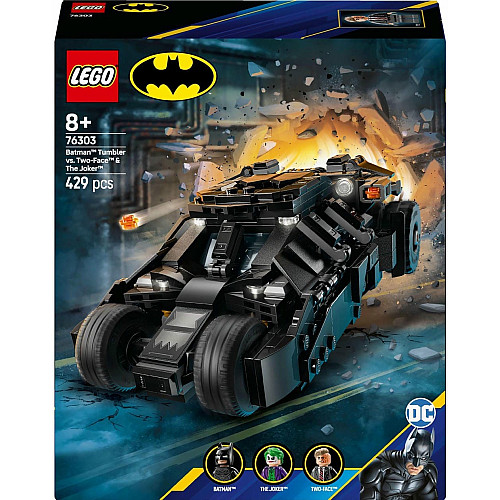 Конструктор LEGO Super Heroes Бэтмен Тумблер против Двуликого и Джокера