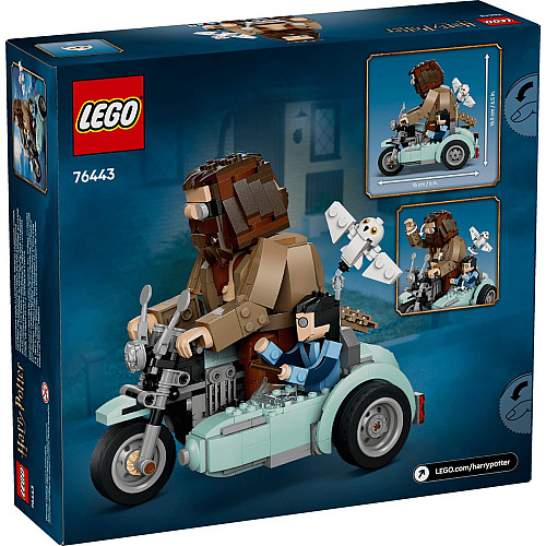 Конструктор LEGO Harry Potter Поїздка Геґріда й Гаррі на мотоциклі