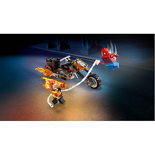 Конструктор LEGO Super Heroes Человек-паук vs. Призрачный всадник на мотоцикле
