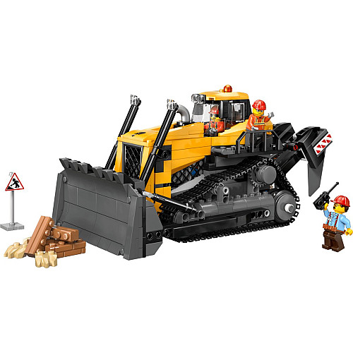 Конструктор LEGO City Жовтий бульдозер