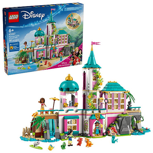 Конструктор LEGO Disney Princess Замок принцеси та королівські улюбленці