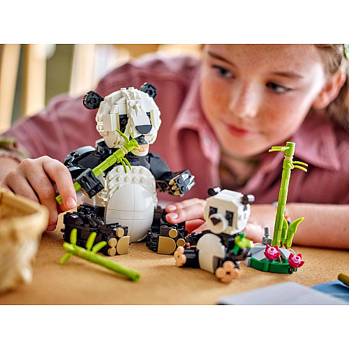 Конструктор LEGO Creator Дикі тварини: пандові