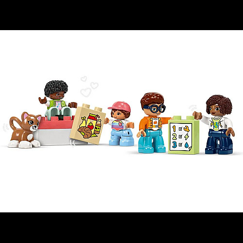 Конструктор LEGO DUPLO Town Великий інтерактивний громадський потяг
