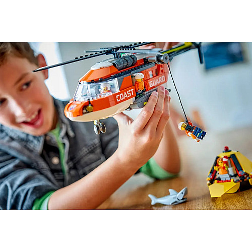 Конструктор LEGO City Гелікоптер берегової охорони