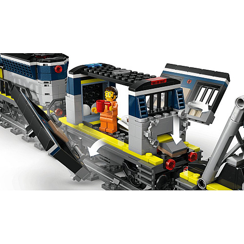 Конструктор LEGO City Пограбування поліцейського поїзда