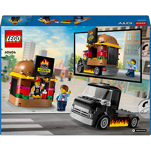Конструктор LEGO City Вантажівка з гамбургерами
