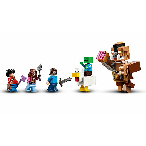 Конструктор LEGO Minecraft Бойцовский ринг в лесном имении