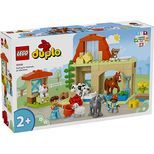 Конструктор LEGO DUPLO Town Догляд за тваринами на фермі
