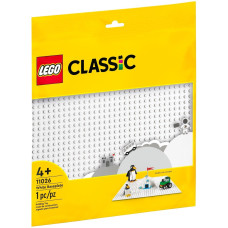 Конструктор LEGO Classic Базова пластина білого кольору