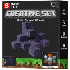 Магнітний конструктор Same Toy Creative Set Obsidian 20ел