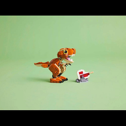 Конструктор LEGO Jurassic World Little Eatie: тиранозавр