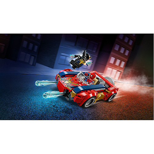 Конструктор LEGO Super Heroes Автомобиль Человека-паука vs. Отравленный Росомаха