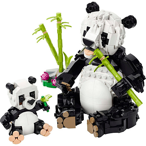 Конструктор LEGO Creator Дикі тварини: пандові