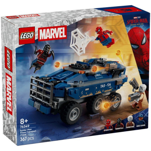 Конструктор LEGO Super Heroes Переслідування Людиною-Павуком машини для перевезення злочинців