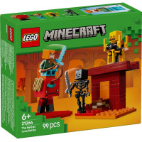 Конструктор LEGO Minecraft Битва з лавою у Незері