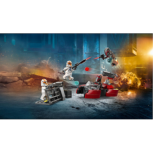 Конструктор LEGO Star Wars Бойовий комплект «Облога Мандалора»