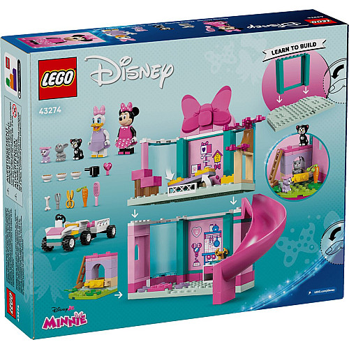 Конструктор LEGO Disney Classic Готель Мінні для домашніх улюбленців
