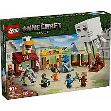 Конструктор LEGO Minecraft Нападение на деревню с воздушным шаром Гаст