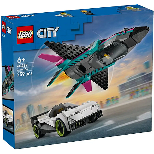 Конструктор LEGO City Реактивний літак проти автомобіля