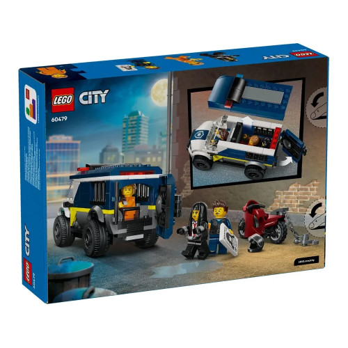Конструктор LEGO City Поліцейський фургон для перевезення в'язнів