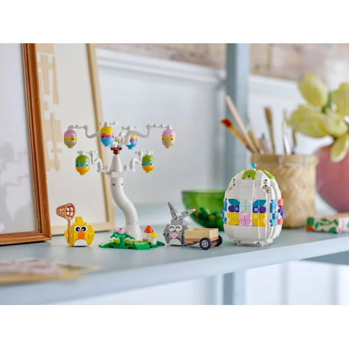 Конструктор LEGO Iconic Великодній кролик і полювання на курячі яйця