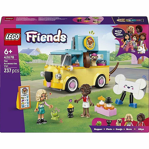 Конструктор LEGO Friends Фургон с аксессуарами для питомцев