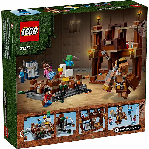 Конструктор LEGO Minecraft Бойцовский ринг в лесном имении