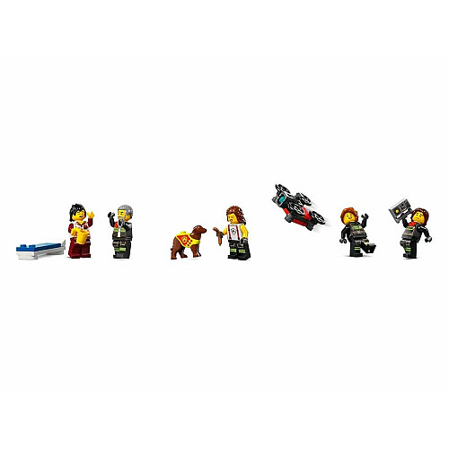Конструктор LEGO City Пожарное депо с пожарной машиной