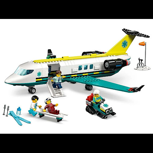 Конструктор LEGO City Літак швидкої медичної допомоги
