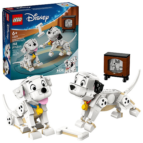 Конструктор LEGO Disney Classic Лакі та Пенні. 101 далматинець