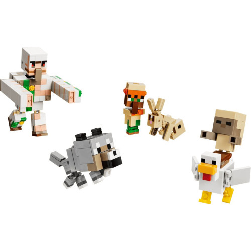 Конструктор LEGO Minecraft Курячий Жокей: атака в пустелі