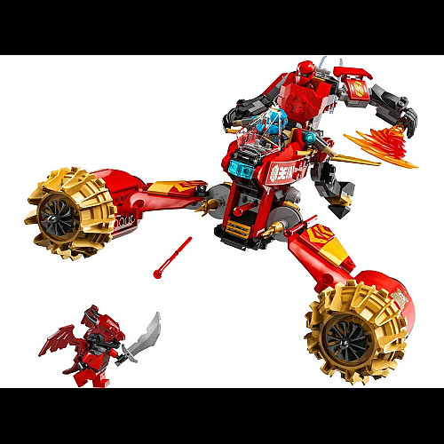 Конструктор LEGO Ninjago Штормовий робот-вершник Кая
