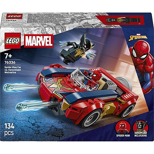 Конструктор LEGO Super Heroes Автомобиль Человека-паука vs. Отравленный Росомаха