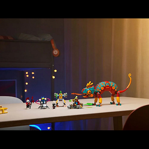 Конструктор LEGO Dreamzzz Вогняний хамелеон Матео