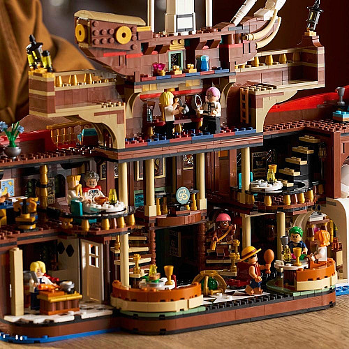 Конструктор LEGO ONE PIECE Плавучий ресторан «Барати»