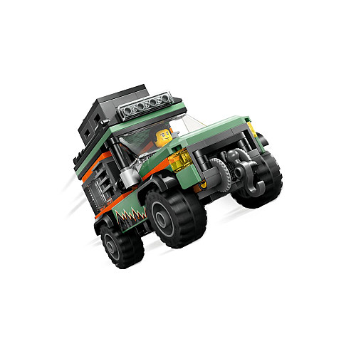 Конструктор LEGO City Позашляхова гірська вантажівка 4x4