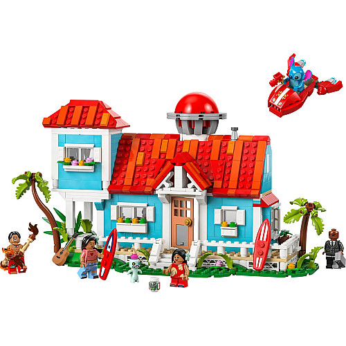 Конструктор LEGO Disney Classic Пляжный дом Лило и Стич