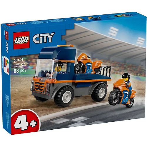 Конструктор LEGO City Транспортер мотоциклов