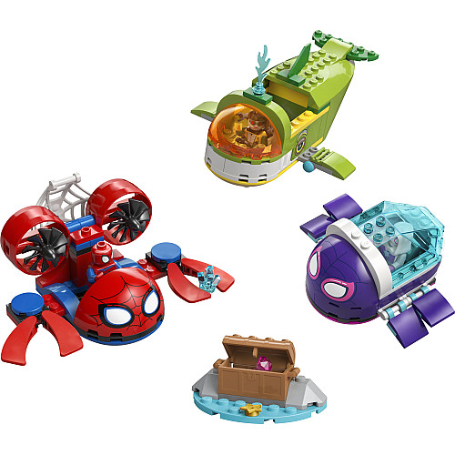 Конструктор LEGO Spidey Паук: Подводные транспортные средства