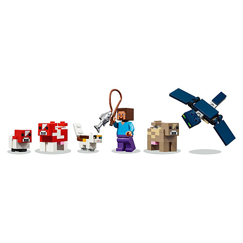Конструктор LEGO Minecraft Грибной дом