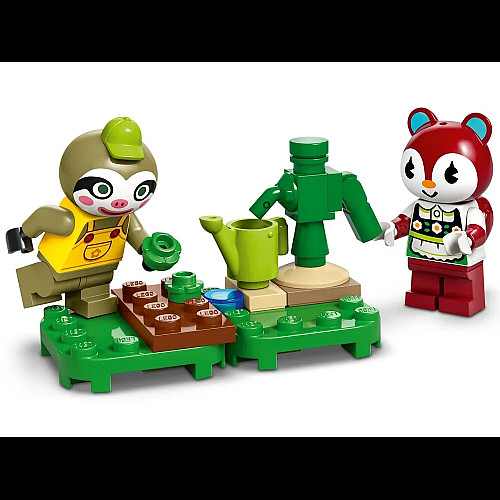 Конструктор LEGO Animal Crossing Садова крамниця і караван, що належать Leif